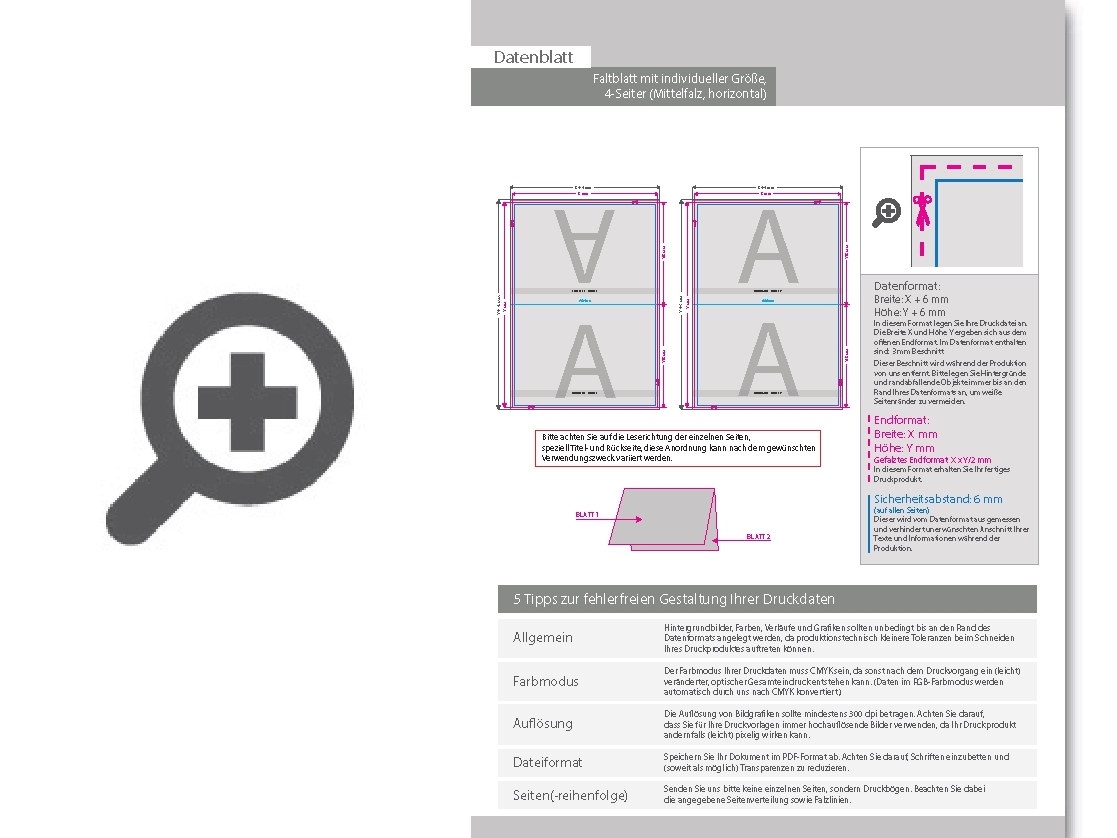 Product Bild faltblatt_mit_individueller_gr____e__4-seiter_(mittelfalz)__falzung_an_der_horizontalen_seite